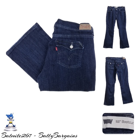 Levi's Denim - SOLD Levis 515 Bootcut Jeans Womens 10S Dark Flap
